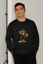 Donald Duck Graphic Sweatshirt  350 GSM Heavyweight Premium Sweatshirt