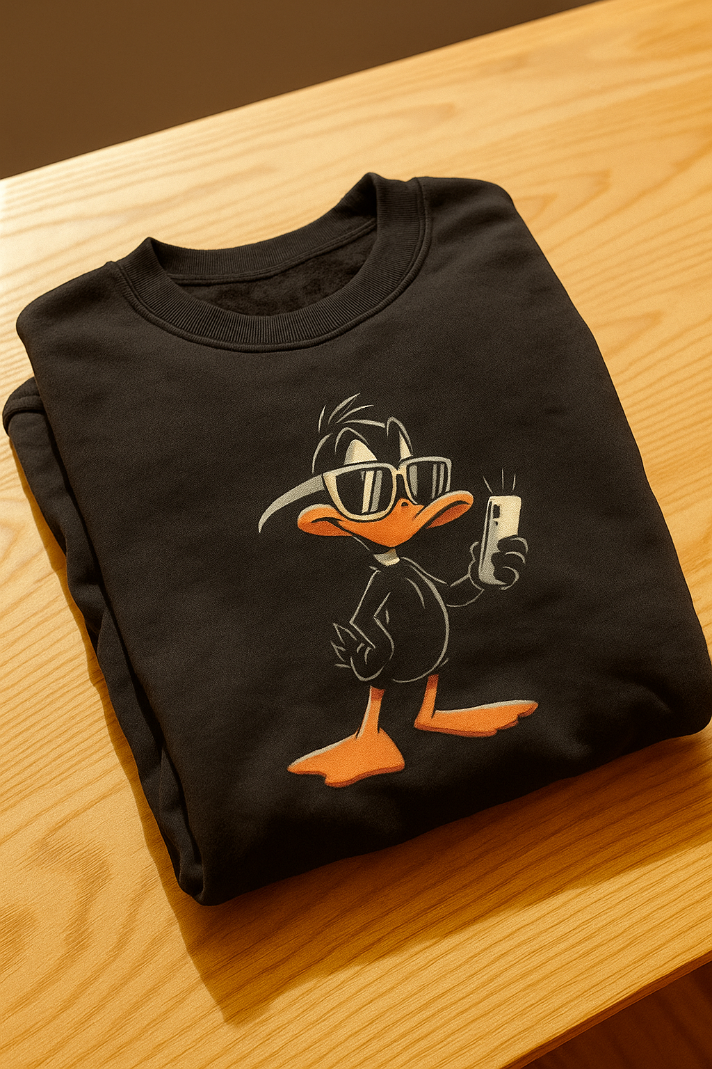 Donald Duck Graphic Sweatshirt  350 GSM Heavyweight Premium Sweatshirt
