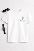 Minimal Ganesh Pocket Print T-Shirt – 180 GSM Premium Cotton