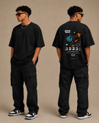 Vastraa Cosmic Drift Oversized Tee